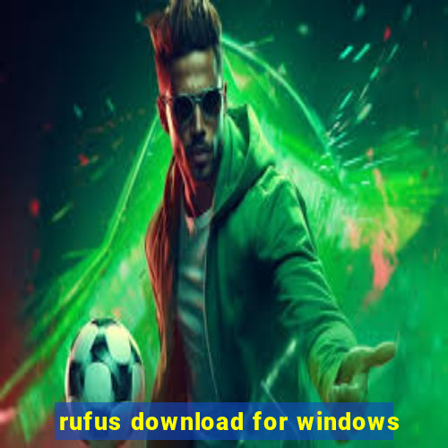 rufus download for windows